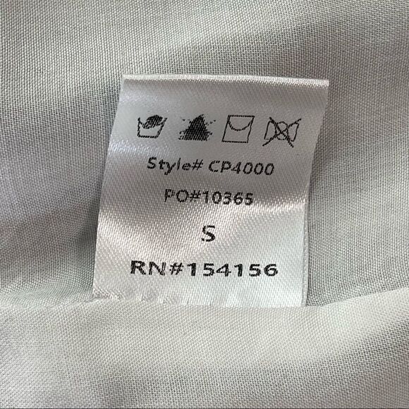 Mod Ref Blue White Stripe Capri Style Jumpsuit Size Small - Picture 8 of 15